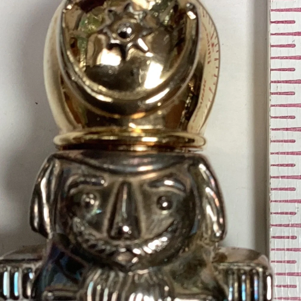 Silver Gallery 1994 Godinger Silver Plated Nutcracker‎ Soldier Set Velvet Box